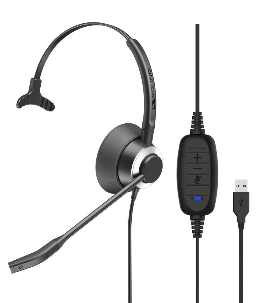 Micro-Casque Monaural UC Connexion USB-A PRO 5000 M USB-A LX